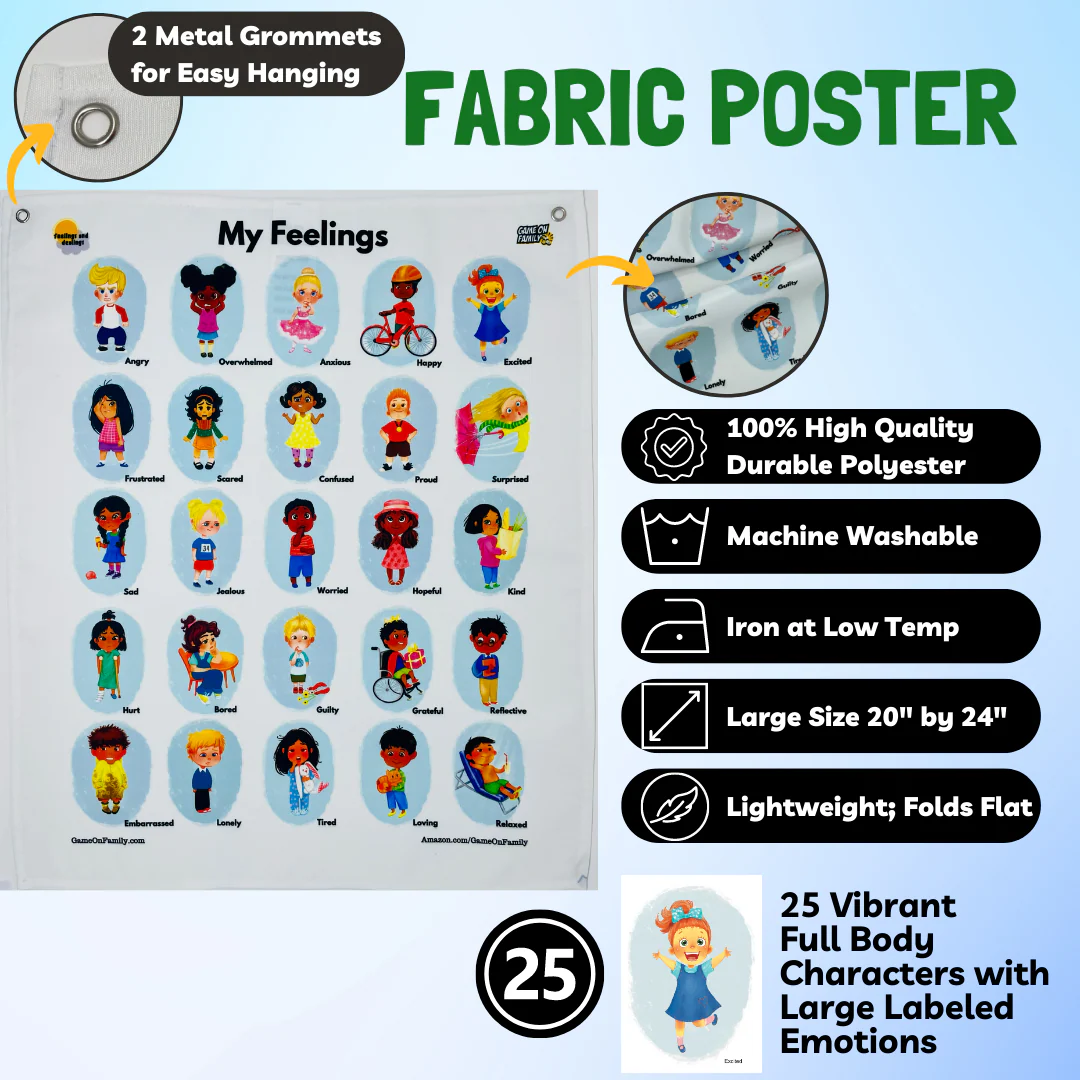 Feelings and Dealings: My Feelings Chart for Kids - Image 3