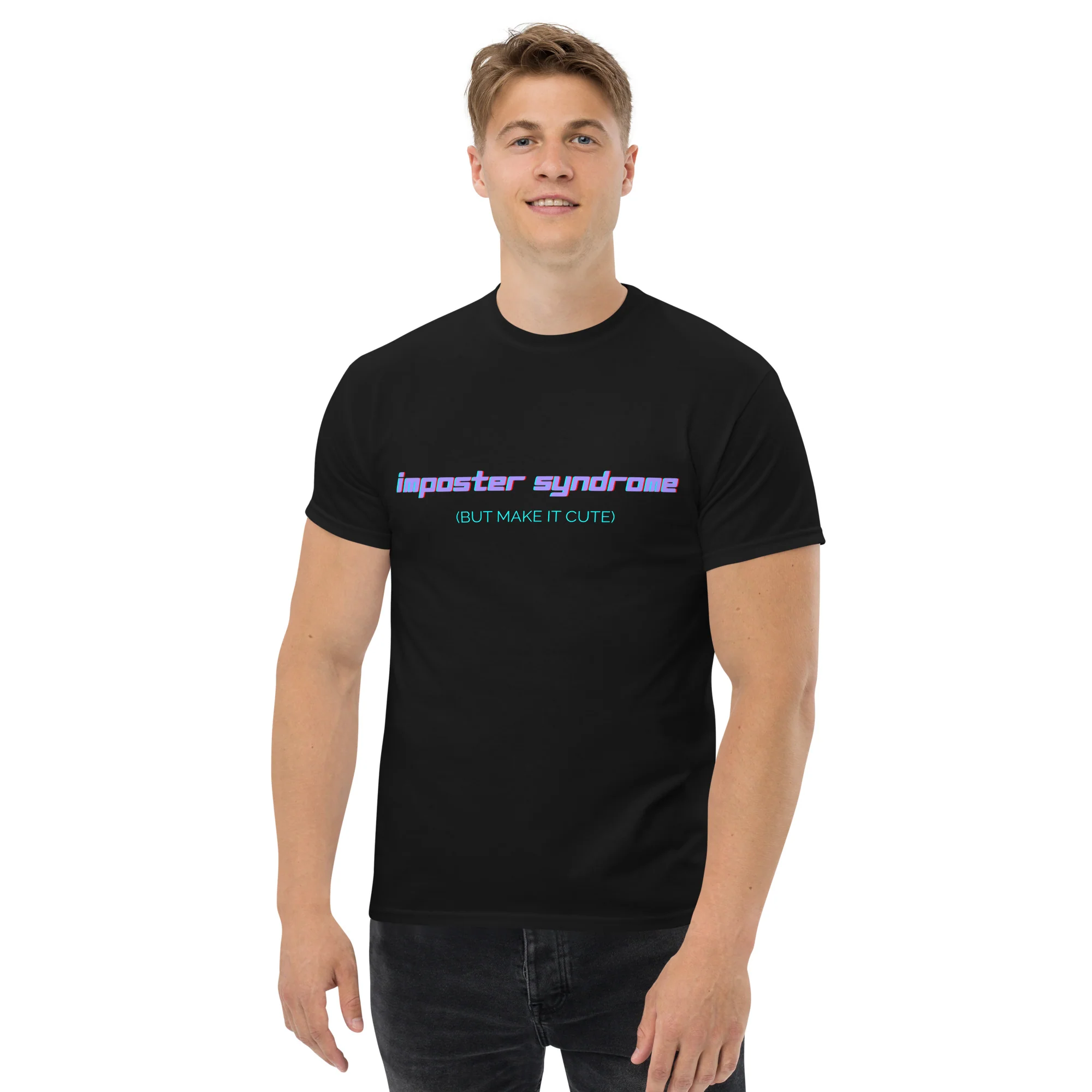 Imposter Syndrome (But Make It Cute) Unisex classic tee - Image 8