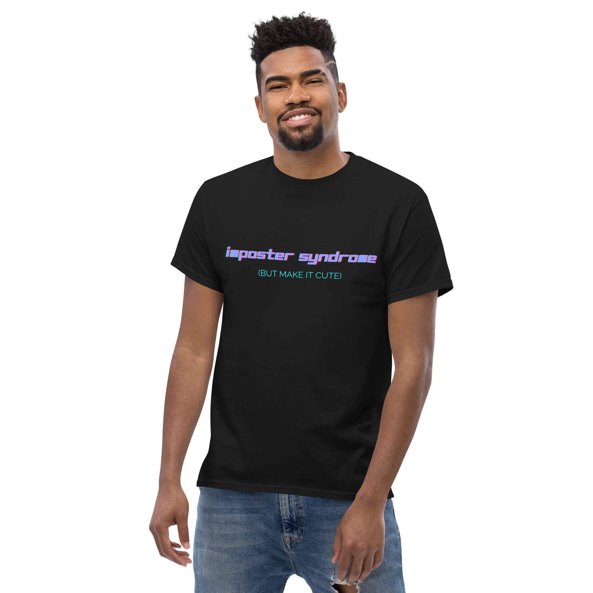Imposter Syndrome (But Make It Cute) Unisex classic tee - Image 9